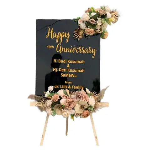 Papan Bunga Akrilik Karangdagangan